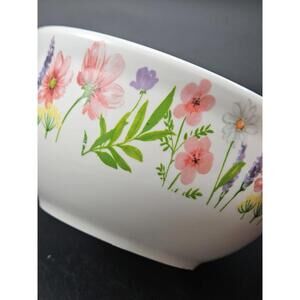Royal Norfolk Wildflower Floral Ceramic Bowl 6" x 3" Microwave Dishwasher Safe